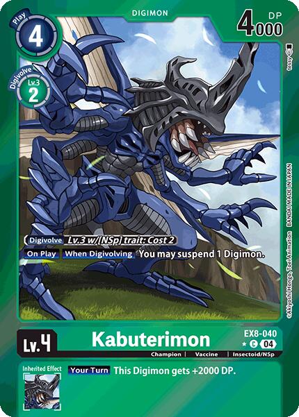 Kabuterimon [EX8-040] (Limited Foil) [Chain of Liberation] | Total Play