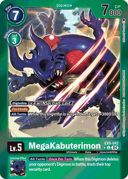 MegaKabuterimon [EX8-042] (Limited Foil) [Chain of Liberation] | Total Play