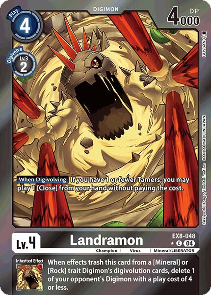 Landramon [EX8-048] (Limited Foil) [Chain of Liberation] | Total Play