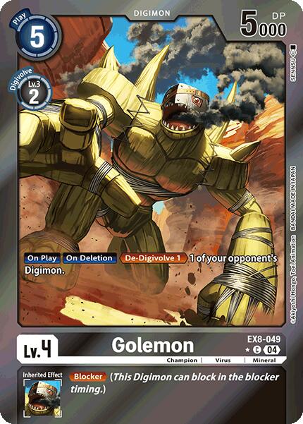 Golemon [EX8-049] (Limited Foil) [Chain of Liberation] | Total Play