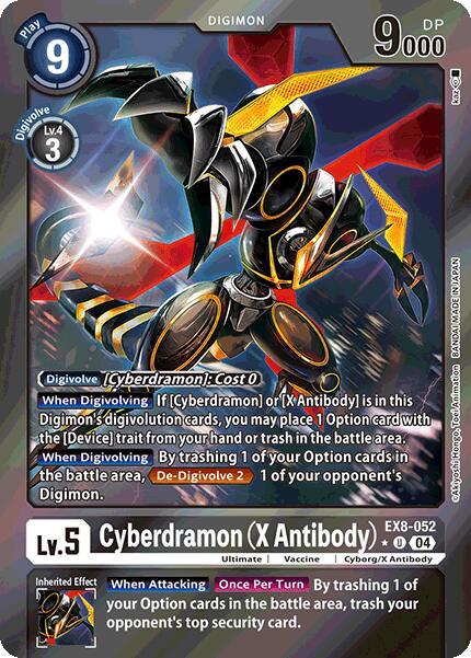 Cyberdramon [EX8-052] (X Antibody) (Limited Foil) [Chain of Liberation] | Total Play