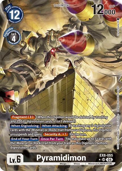 Pyramidimon [EX8-055] (Alternate Art) [Chain of Liberation] | Total Play