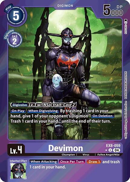 Devimon [EX8-059] (Limited Foil) [Chain of Liberation] | Total Play