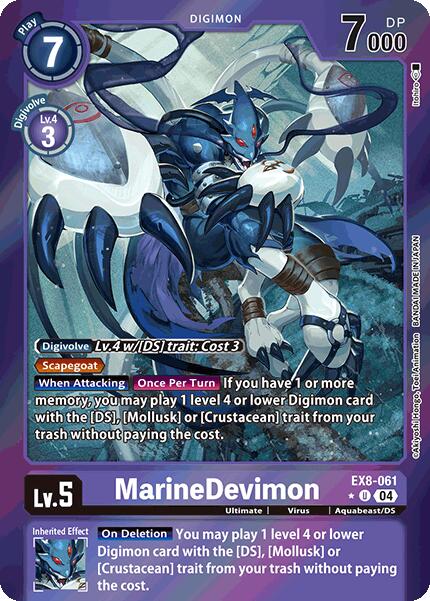 MarineDevimon [EX8-061] (Limited Foil) [Chain of Liberation] | Total Play