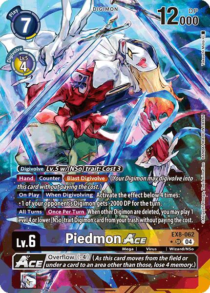 Piedmon ACE [EX8-062] (Alternate Art) [Chain of Liberation] | Total Play