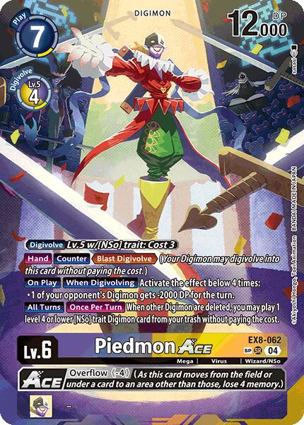 Piedmon ACE [EX8-062] (Textured) [Chain of Liberation] | Total Play