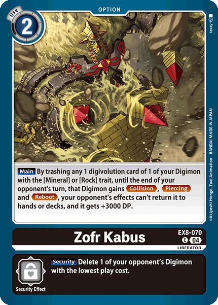 Zofr Kabus [EX8-070] [Chain of Liberation] | Total Play