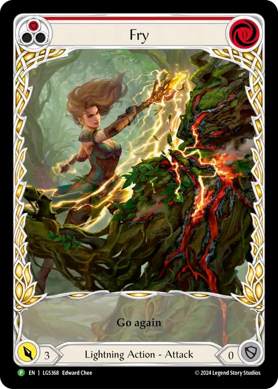 Fry (Red) (Rainbow Foil) [LGS368] (Promo)  Rainbow Foil | Total Play