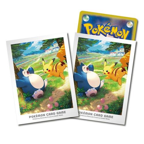 Card Sleeves - Kanto Adventure (64-Pack) (Pokemon Center Japan Exclusive) | Total Play