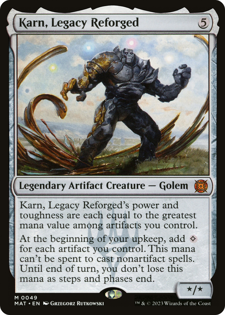 Karn, Legacy Reforged [March of the Machine: The Aftermath] | Total Play
