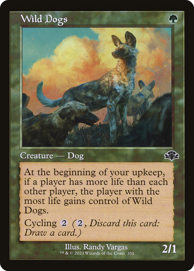 Wild Dogs (Retro) [Dominaria Remastered] | Total Play