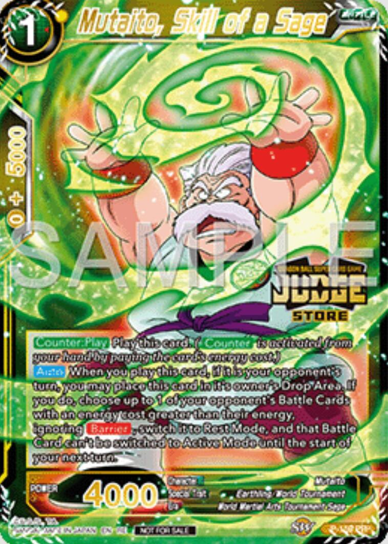 Mutaito, Skill of a Sage (Judge Pack Vol.16) (Store) (P-159) [Judge Promotion Cards] | Total Play