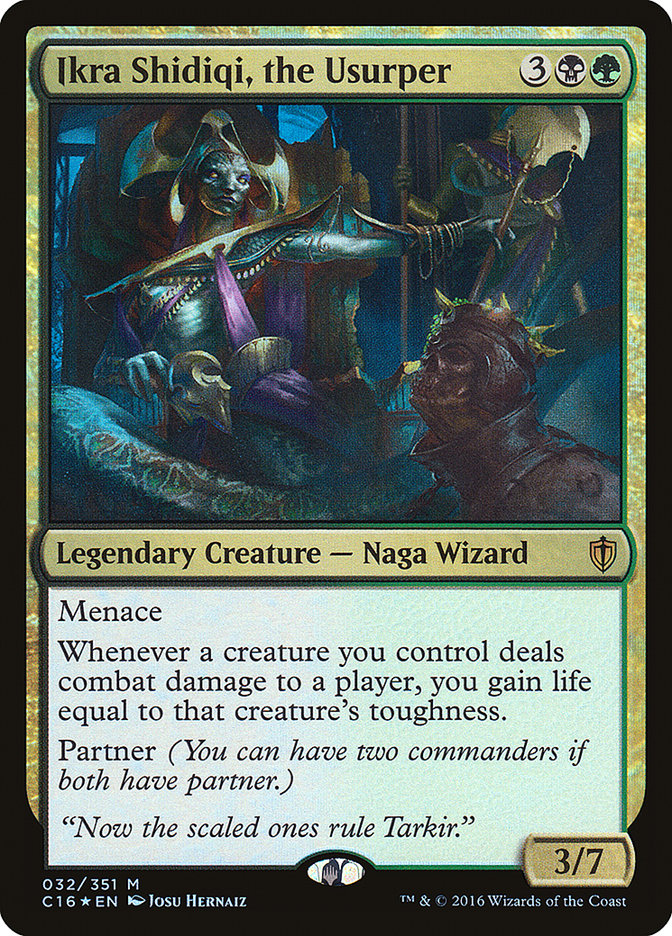 Ikra Shidiqi, the Usurper [Commander 2016] | Total Play