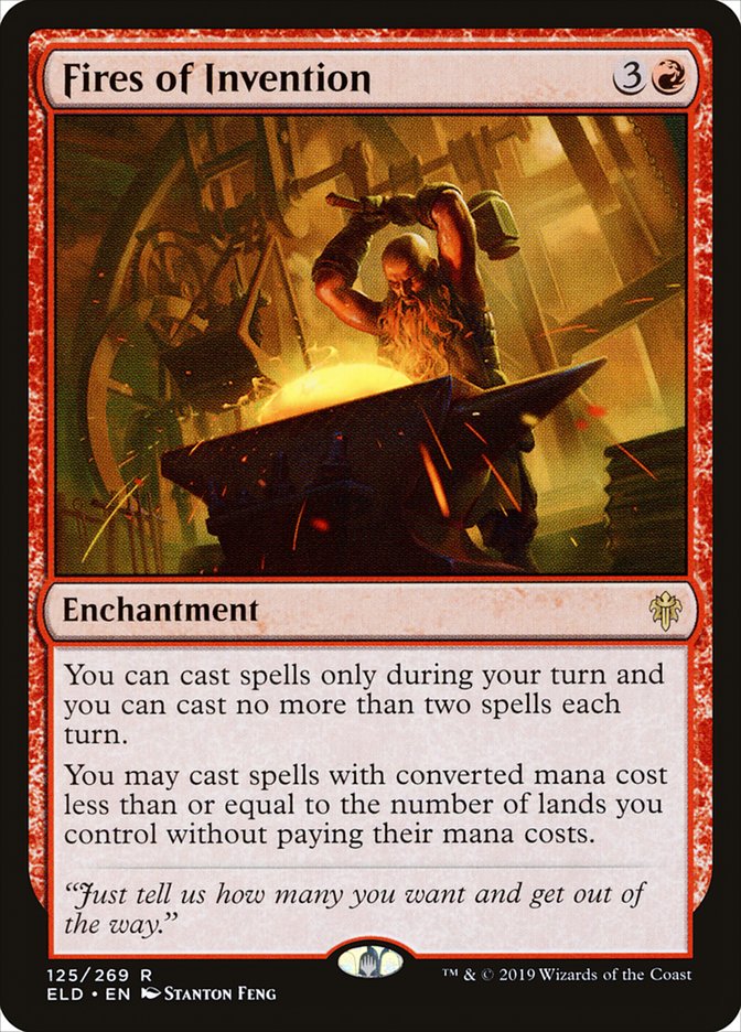 Fires of Invention [Throne of Eldraine] | Total Play