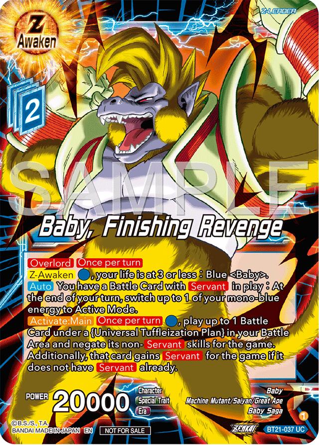Baby, Finishing Revenge (Championship 2024 Finals Zenkai Pack) (BT21-037) [Tournament Promotion Cards] | Total Play