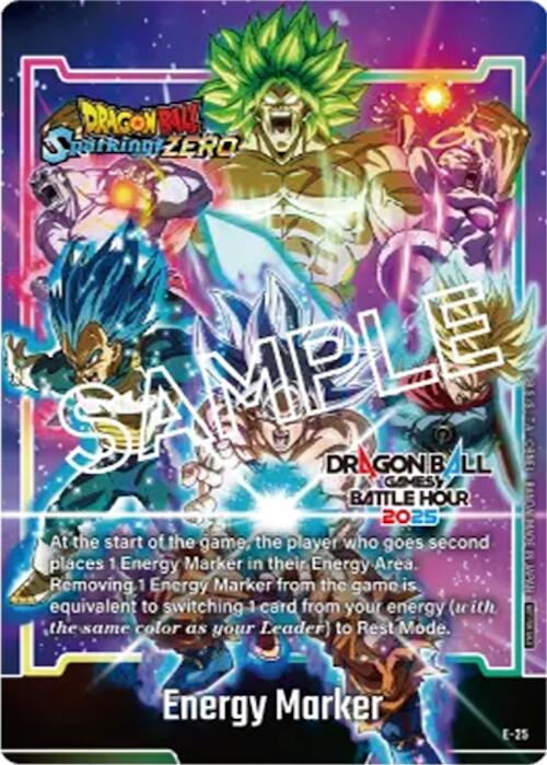 Energy Marker (Dragon Ball Games Battle Hour 2025 Promo Card Set) (E-25) [Fusion World Energy Markers] | Total Play