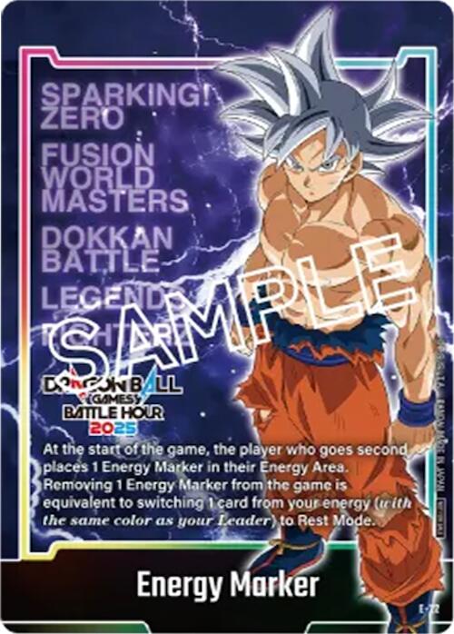 Energy Marker (Dragon Ball Games Battle Hour 2025 Promo Card Set) (E-22) [Fusion World Energy Markers] | Total Play