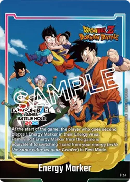 Energy Marker (Dragon Ball Games Battle Hour 2025 Promo Card Set) E-23) [Fusion World Energy Markers] | Total Play
