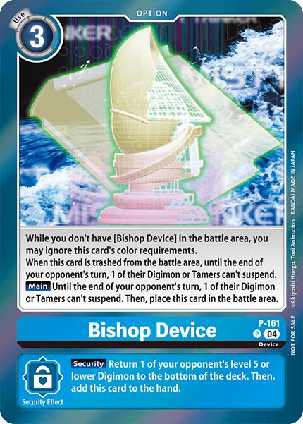 Bishop Device [P-161] (-Chain of Liberation- Upgrade Pack [Digimon LIBERATOR] | Total Play