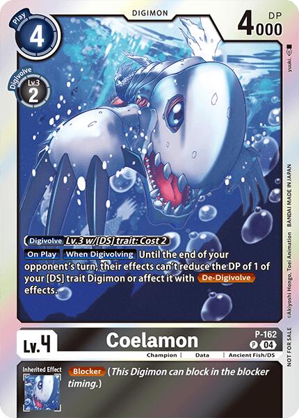 Coelamon [P-162] (-Chain of Liberation- Upgrade Pack [Digimon LIBERATOR] | Total Play