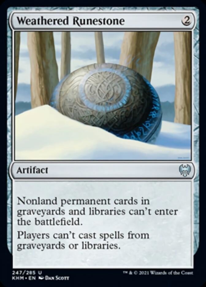 Weathered Runestone [Kaldheim] | Total Play