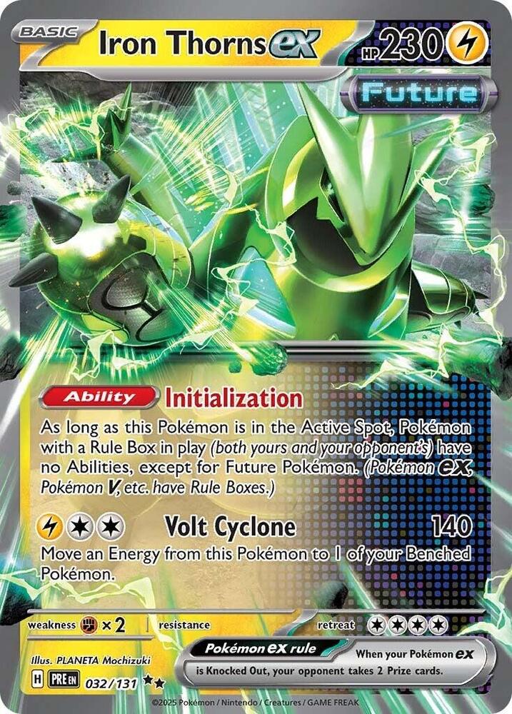 Iron Thorns ex (032/131) [Scarlet & Violet: Prismatic Evolutions] | Total Play