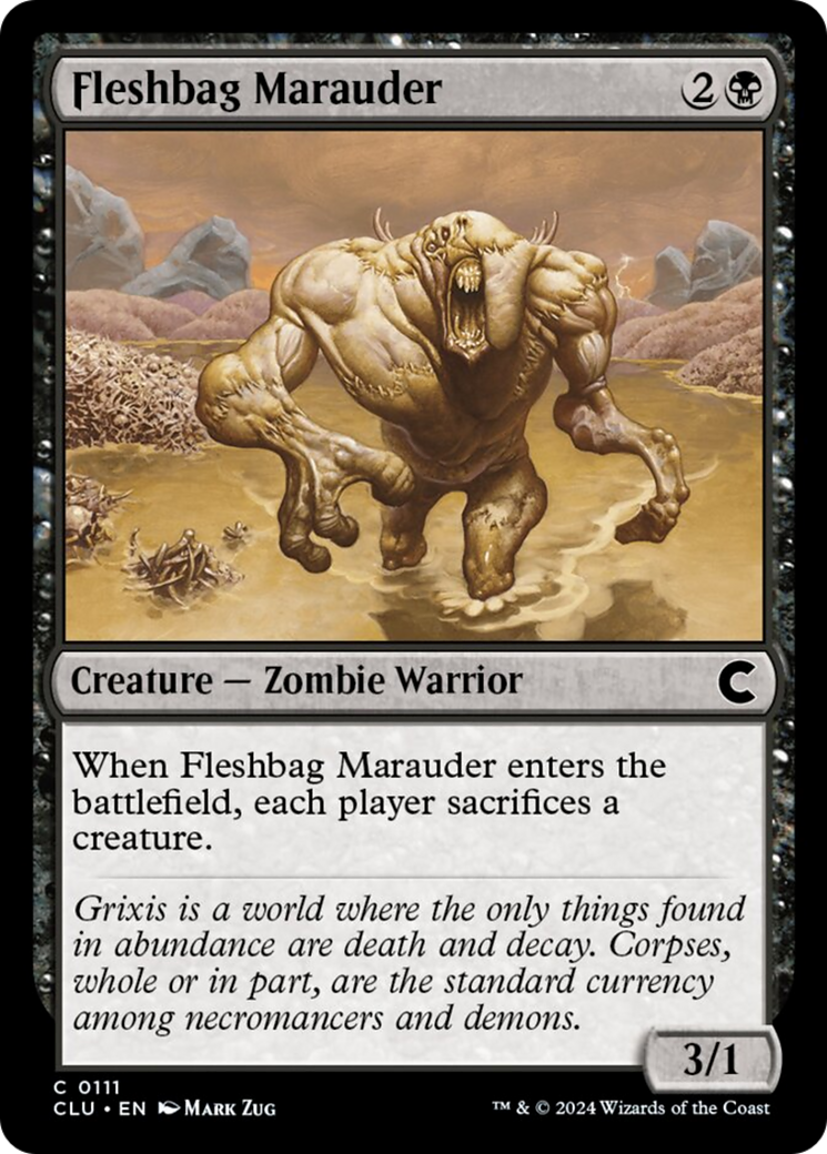 Fleshbag Marauder [Ravnica: Clue Edition] | Total Play