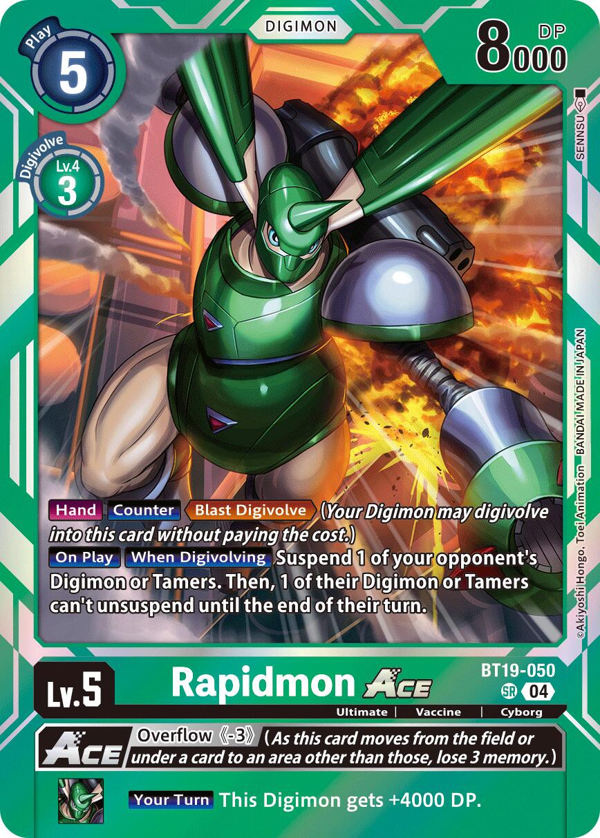 Rapidmon ACE [BT19-050] [Release Special Booster Ver.2.5] | Total Play