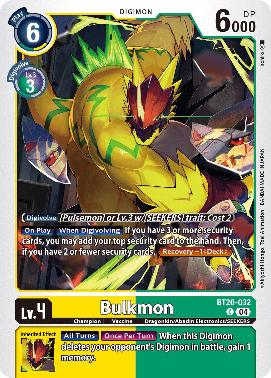 Bulkmon [BT20-032] [Release Special Booster Ver.2.5] | Total Play