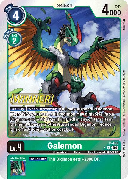 Galemon [P-166] (Store Tournament 2025 Vo.1 Winner Pack) [Promotional Cards] | Total Play