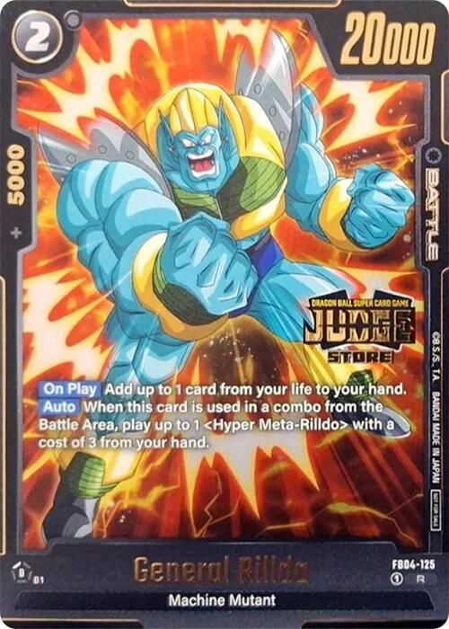 General Rilldo (Judge Pack (Store Judge) 03) [Fusion World Tournament Cards] | Total Play