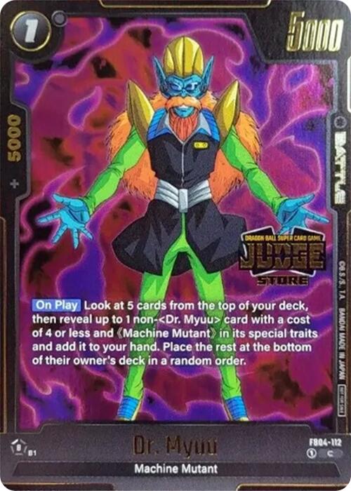 Dr. Myuu (Judge Pack (Store Judge) 03) [Fusion World Tournament Cards] | Total Play