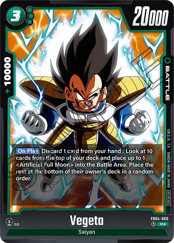 Vegeta (FB04-069) (Tournament Pack 05) [Fusion World Tournament Cards] | Total Play