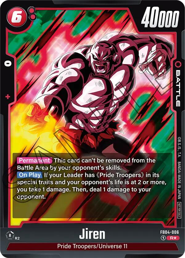Jiren (Tournament Pack 05) [Fusion World Tournament Cards] | Total Play