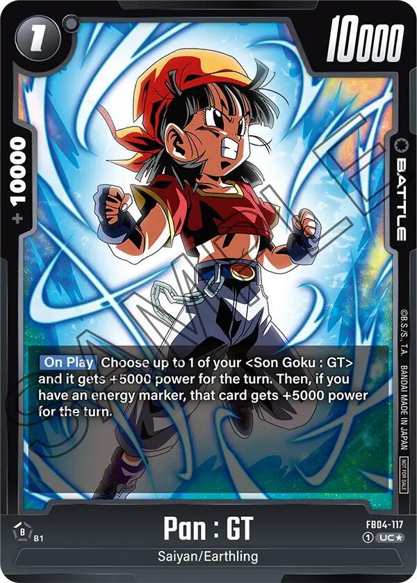 Pan : GT (Tournament Pack 05) [Fusion World Tournament Cards] | Total Play