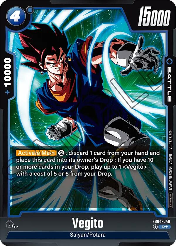 Vegito (FB04-046) (Tournament Pack 05) [Fusion World Tournament Cards] | Total Play