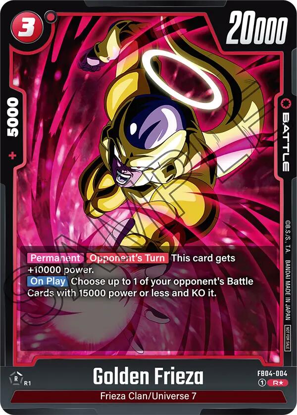 Golden Frieza (Tournament Pack 05) [Fusion World Tournament Cards] | Total Play