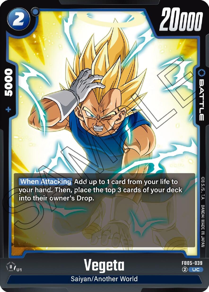 Vegeta (FB05-039) [New Adventure] | Total Play
