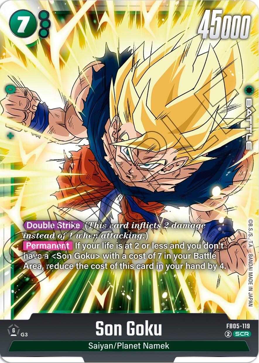 Son Goku (FB05-119) [New Adventure] | Total Play