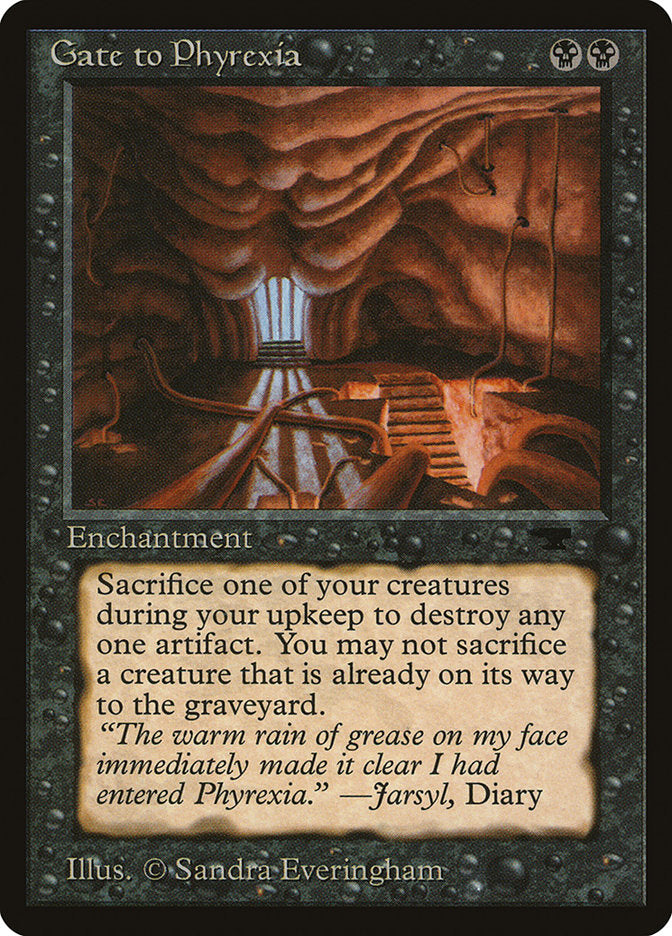 Gate to Phyrexia [Antiquities] | Total Play