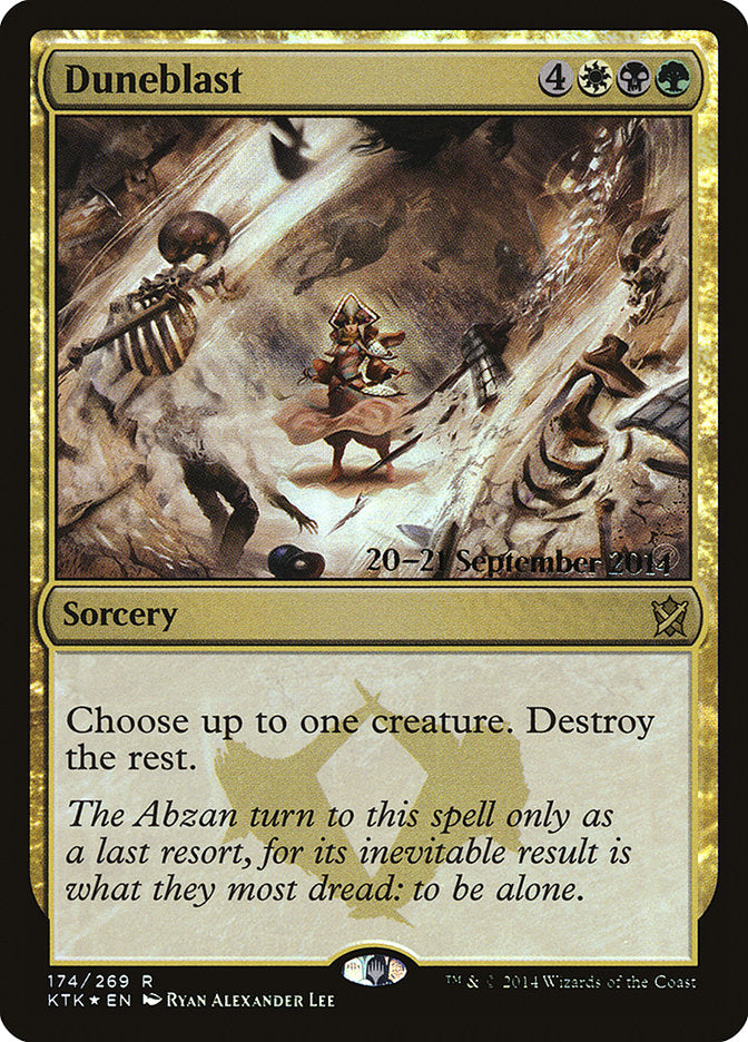 Duneblast [Khans of Tarkir Prerelease Promos] | Total Play