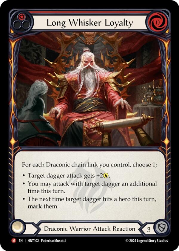 Long Whisker Loyalty [HNT102] (The Hunted)  Rainbow Foil | Total Play