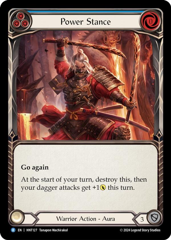 Power Stance [HNT127] (The Hunted)  Rainbow Foil | Total Play