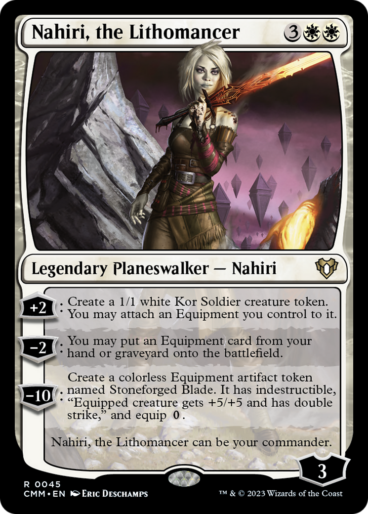 Nahiri, the Lithomancer [Commander Masters] | Total Play