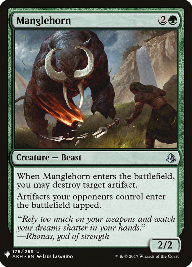 Manglehorn [Mystery Booster] | Total Play