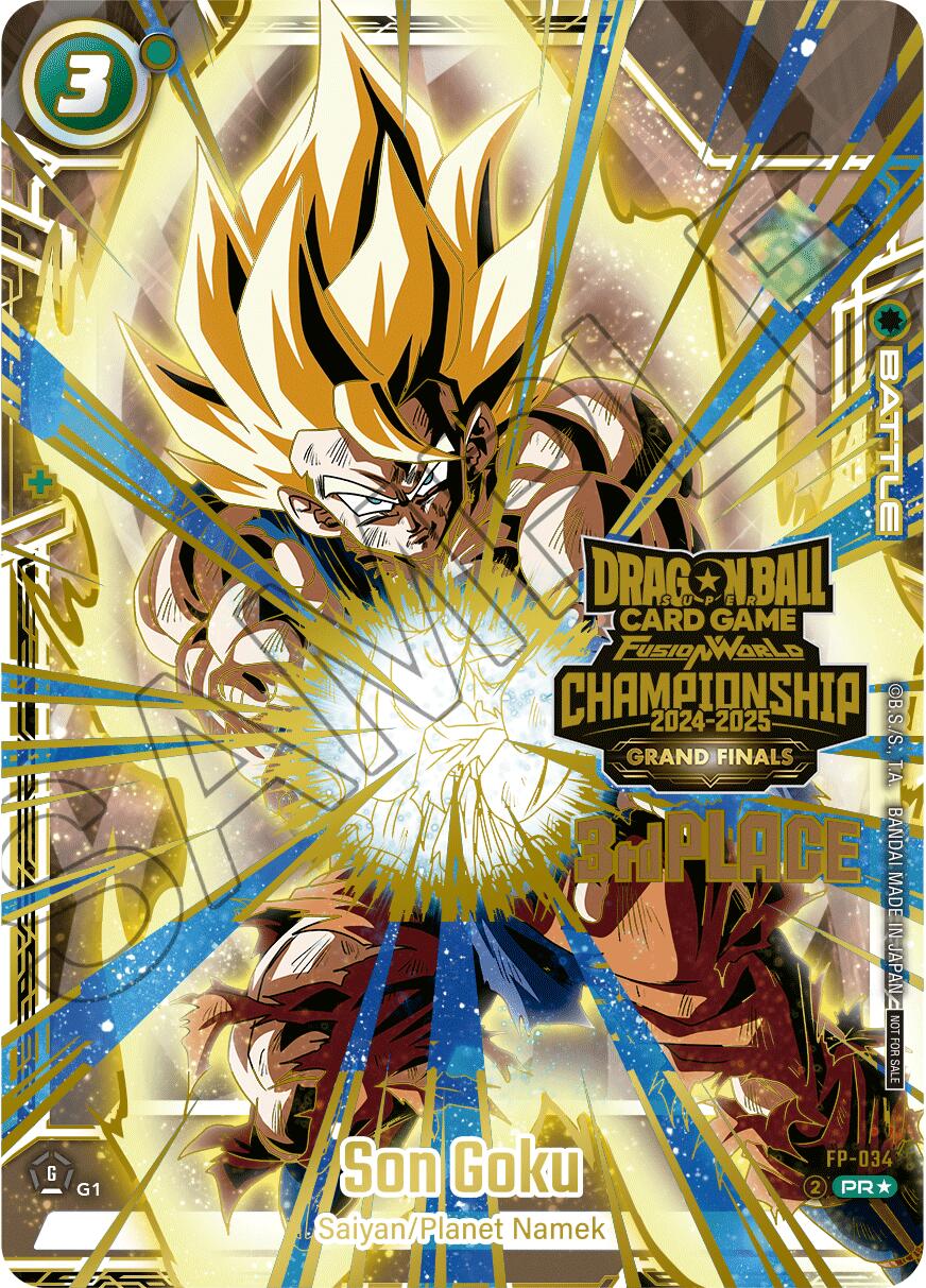 Son Goku (FP-034) (3rd Place) [Tournament and Championship Promos] | Total Play