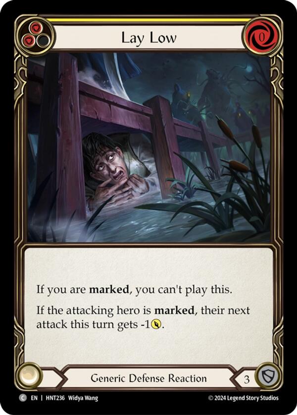 Lay Low [HNT236] (The Hunted)  Rainbow Foil | Total Play