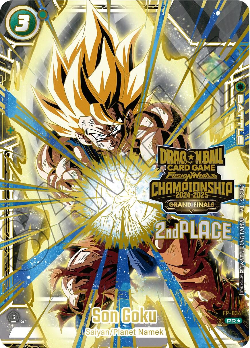 Son Goku (FP-034) (2nd Place) [Tournament and Championship Promos] | Total Play