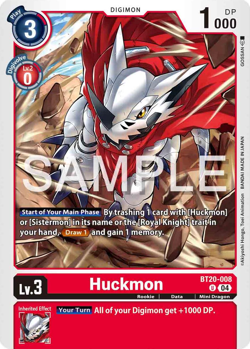 Huckmon [BT20-008] [Release Special Booster 2.0] | Total Play