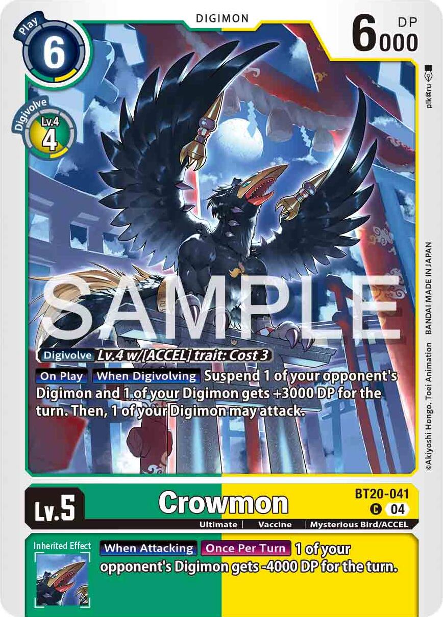 Crowmon [BT20-041] [Release Special Booster 2.0] | Total Play